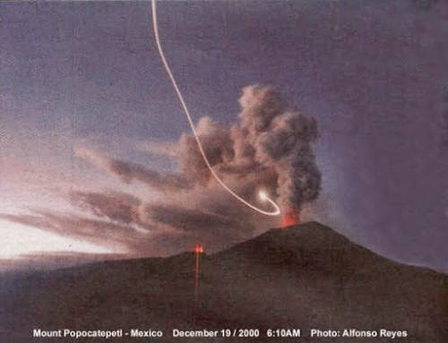 Ufo Base Under Volcano In Mexico