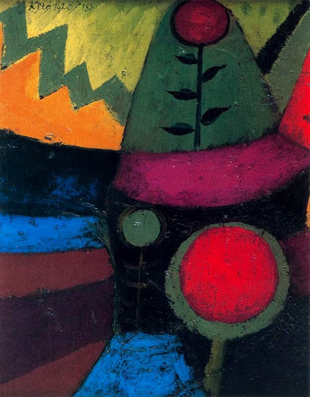 Paul Klee - Three Flowers