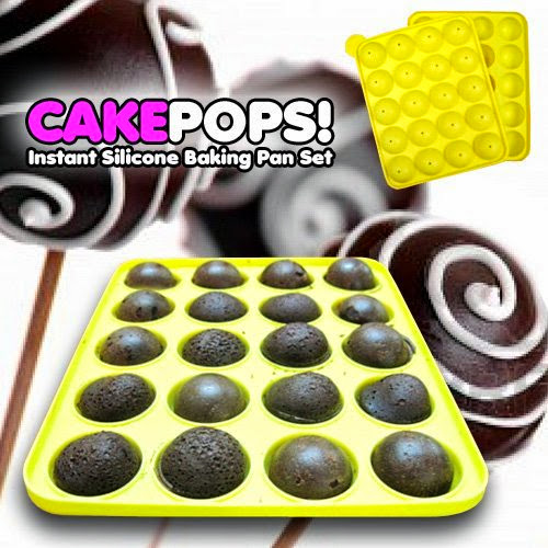  Cake Pops Instant Silicone Baking Pan Set