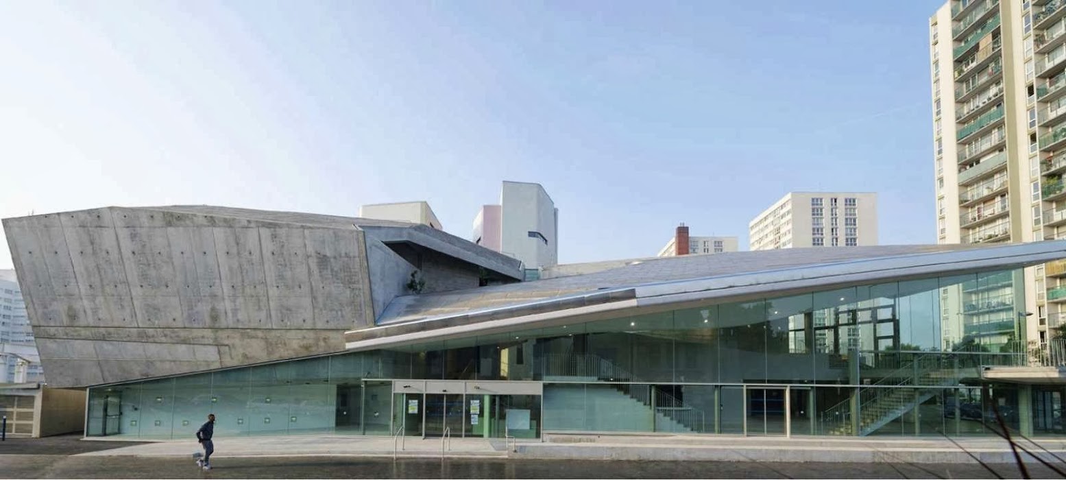 Aubervilliers, Francia: [CONSERVATOIRE D'AUBERVILLIERS BY FRANÇOIS CHOCHON & LAURENT PIERRE ARCHITECTES]