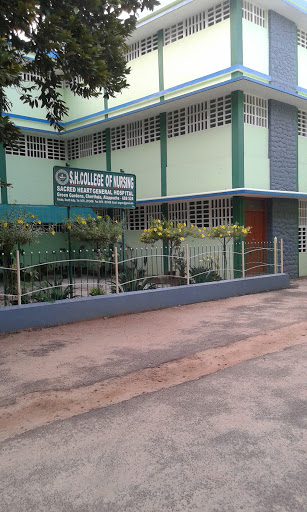 S.H College of Nursing, Sacred Heart General Hospital, Greengardens, Mathilakam, Cherthala, Kerala 688524, India, College, state KL