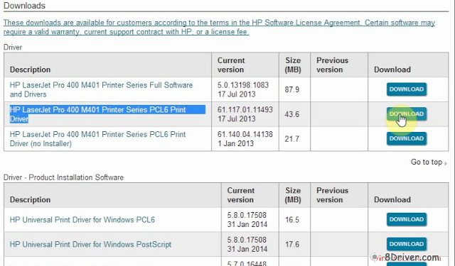 download HP LaserJet Pro CM1415fn Printer driver 3
