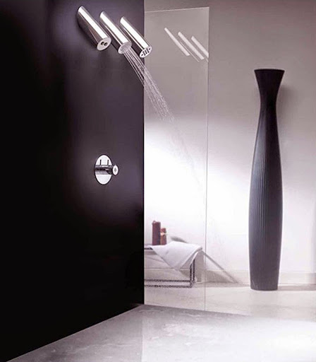 modern shower heads