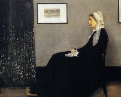 أشهر عشر نساء خلّدهن الرسم Whistler_mother