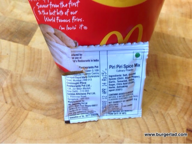 McDonald’s Piri Piri Shake Shake Fries