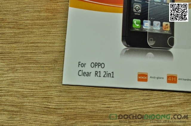 Miếng dán màn hình Oppo R1 R829 2 mặt loại trong 