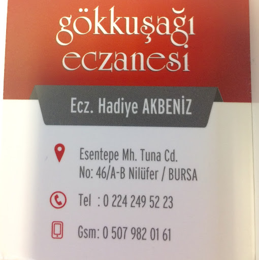 GÖKKUŞAGI ECZANESİ. logo