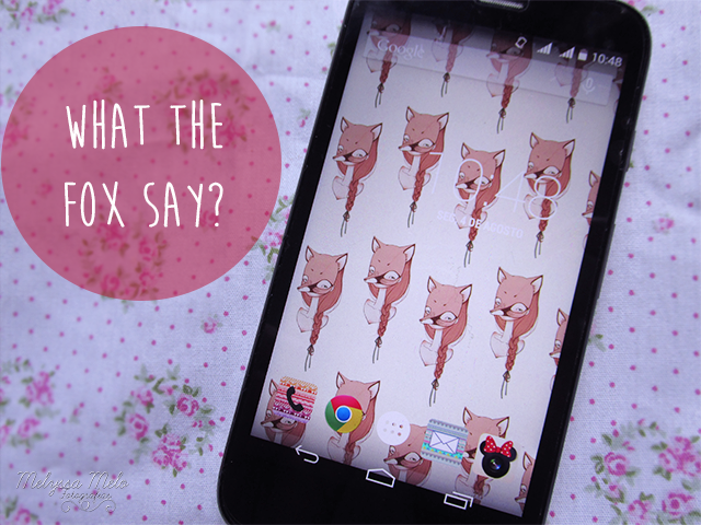 papel de parede celular smartphone wallpaper fox cute