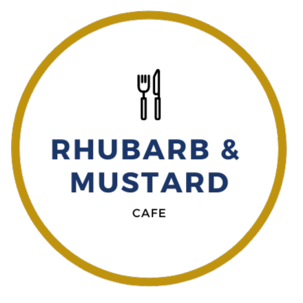 Rhubarb & Mustard Cafe logo