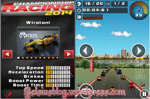 [Game Java] Championship Racing 2014 [By Baltoro Games]