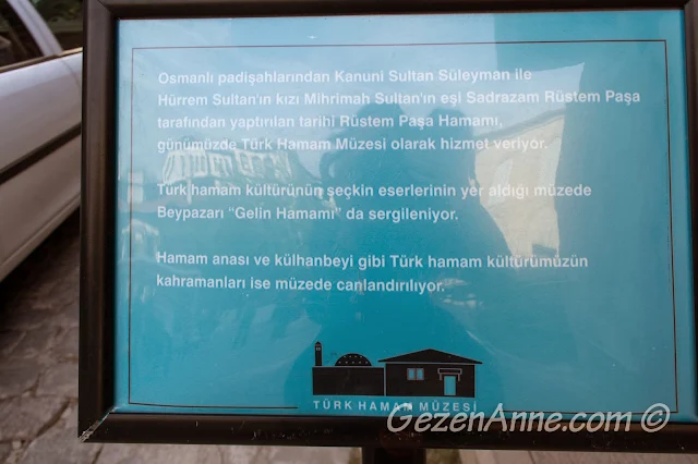 Türk Hamam müzesi olarak kullanılan Rüstem Paşa hamamı tanıtımı, Beypazarı