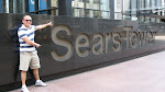 Me and the giant Sears Tower sign Me and the giant Sears Tower sign