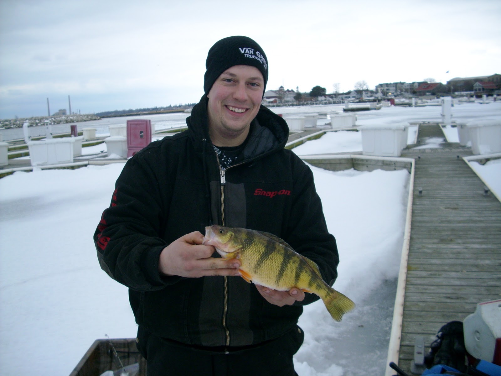 Wisconsin Fishing Reports 3/12/11 Sheboygan Harbor