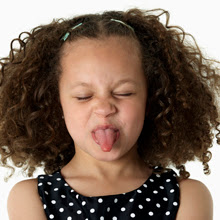 girl pulling tongues