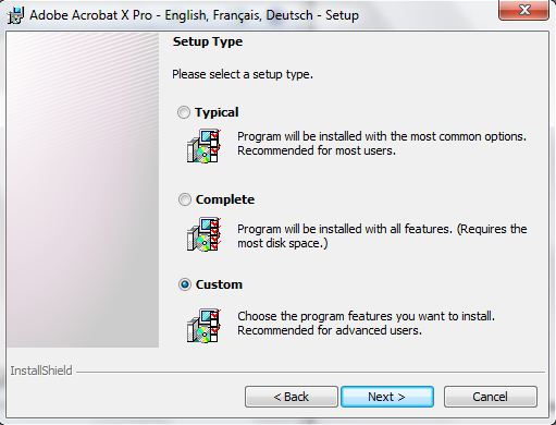 Activate Adobe Acrobat 7.0