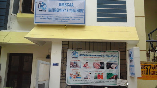 Omscaa Naturopathy & Yoga Home, 61, O Block, 37th St, Annanagar East, Chennai, Tamil Nadu 600102, India, Naturopath, state TN