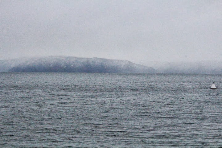 Lake Baikal mountains Listvyanka Russia