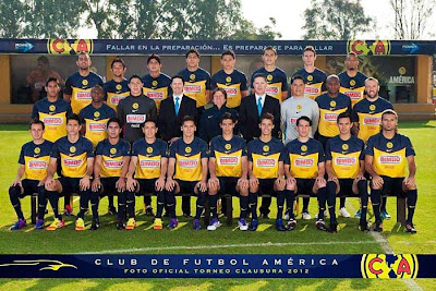 Club América // Sentimiento Incondicional: Foto oficial del Club América  para el Clausura 2012
