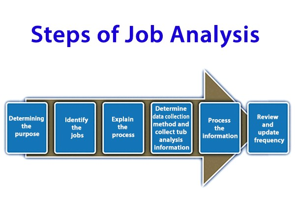 Steps in job analysis