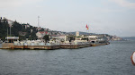 A swimming club on its own little island in the middle of the Bosphorous A swimming club on its own little island in the middle of the Bosphorous