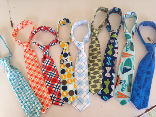 Little boys ties, fresh picked ties, dinosaur ties