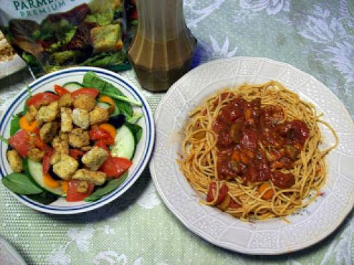 Basic Vegetable Marinara Sauce And Goddess Dressing