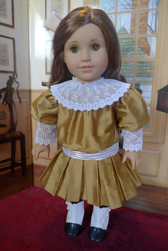 The Miniature Historian: Golden Sara Crewe Dress