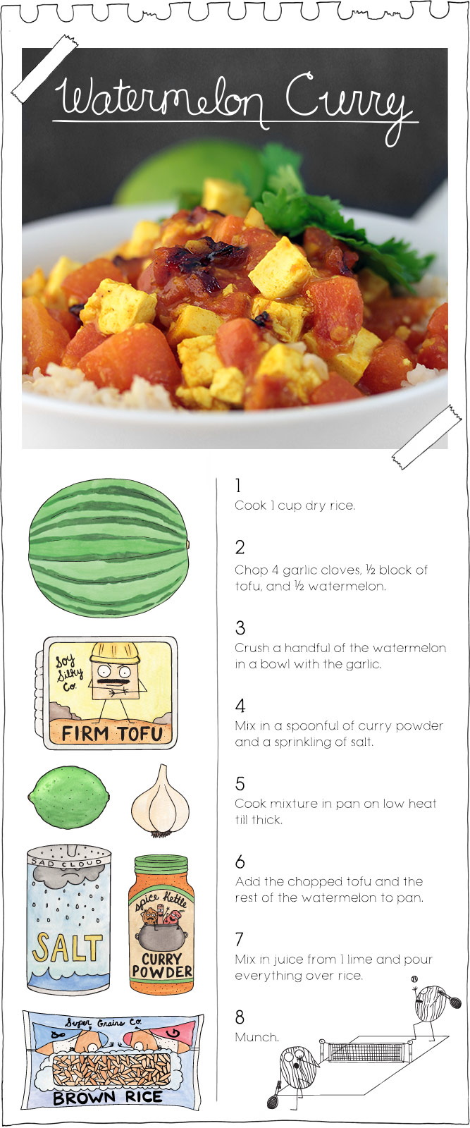 The Vegan Stoner's Watermelon Curry