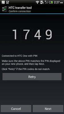 ＊簡單轉移手機資料到HTC新手機上：HTC 傳輸工具 (Android App) 2