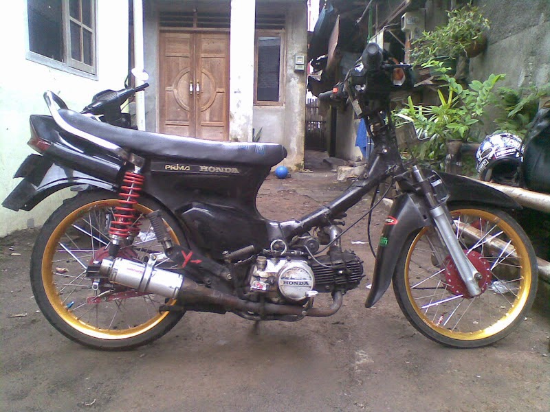 Honda Astrea Grand  Modifikasi  Trail  Thecitycyclist