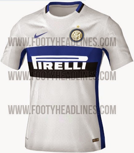 Inter Milan 2015-16 Home Away Third Kits (Released)