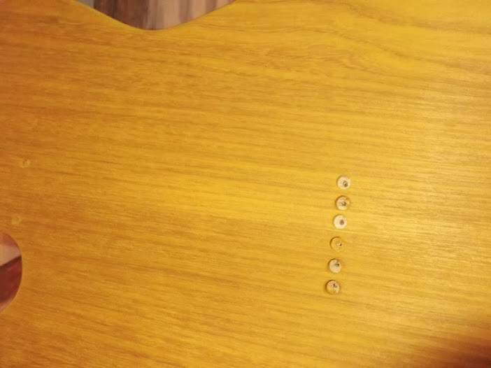 Construção guitarra telecaster, meu 1º projeto bolt on. Finalizado e com vídeo - Página 2 DSCF0927
