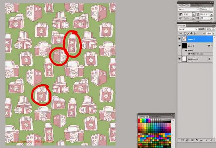 making a seamless pattern in photoshop