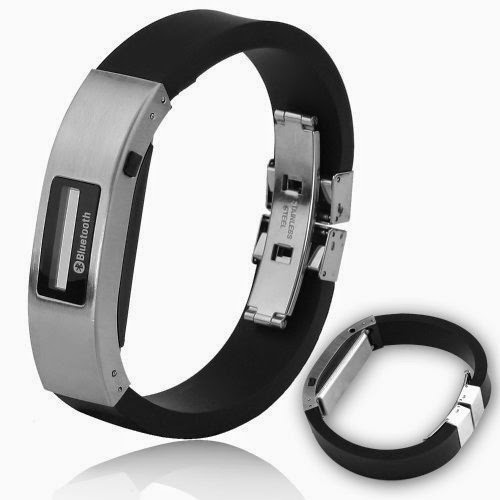  Koolertron LCD Bluetooth Vibrate Alert Bracelet Cellphone Wristwatch