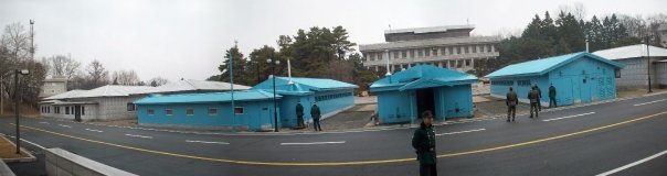 The border of the two Koreas