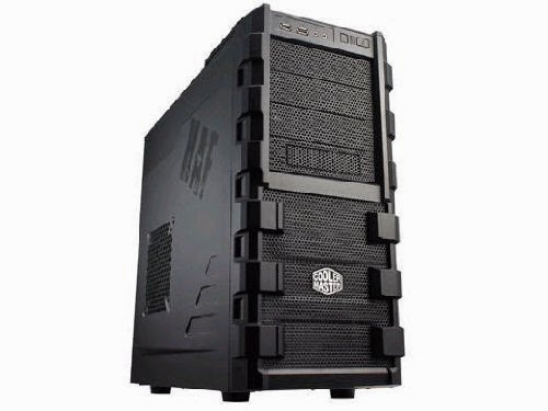  Cooler Master HAF 912 - Mid Tower Computer Case with High Airflow Design (RC-912-KKN1)