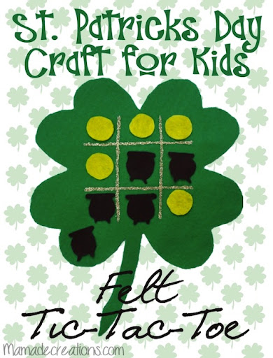 St. Patrick's Day Tic-Tac-Toe by The Mamade Creations