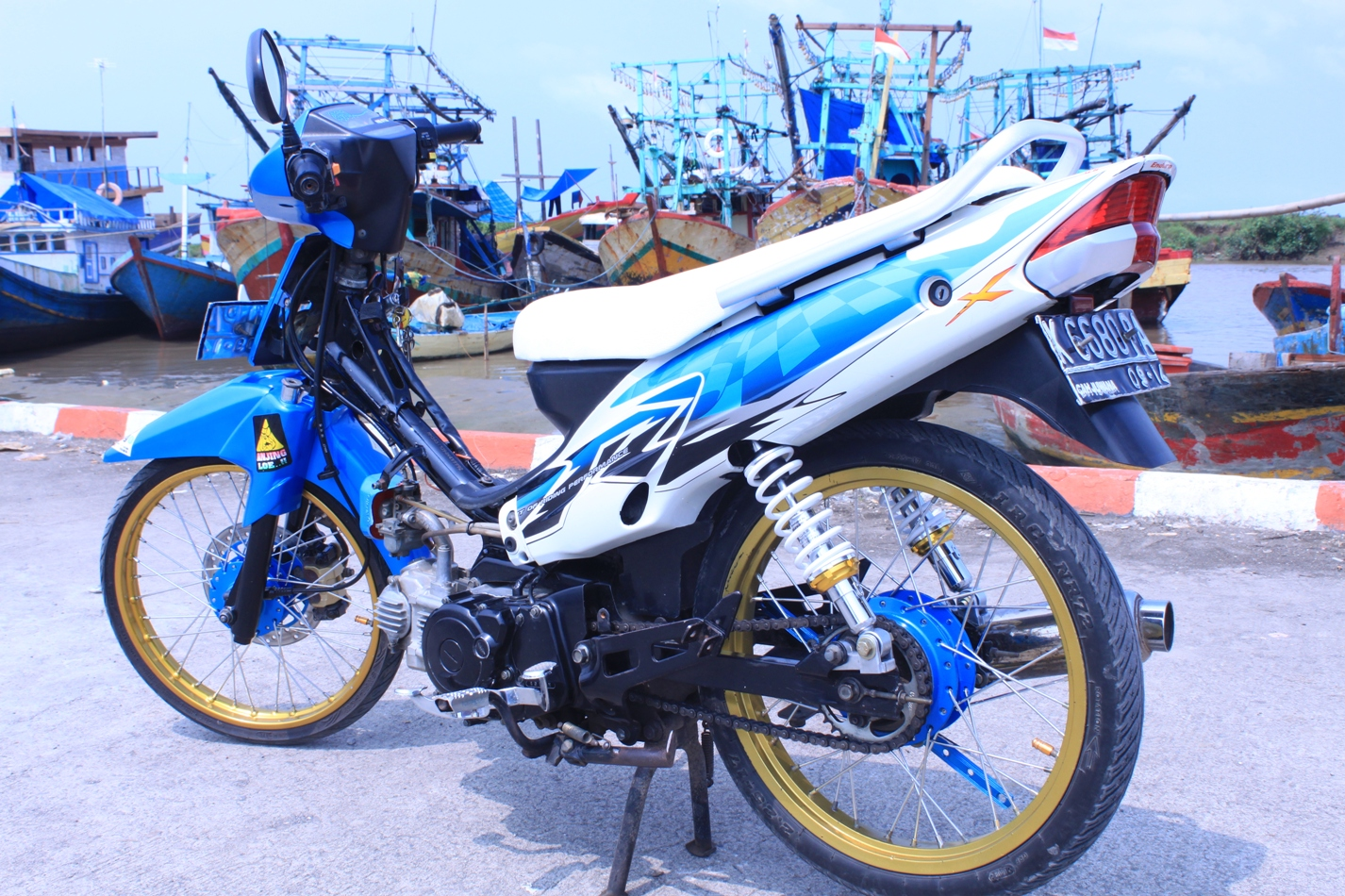 Vega R New Modifikasi Drag