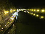 Rick Steves has a nighttime walk through Rome - and it coincidentally can start from Trastevere. Yay! So we crossed the Ponte Sisto to begin and her Rick Steves has a nighttime walk through Rome - and it coincidentally can start from Trastevere. Yay! So we crossed the Ponte Sisto to begin and her