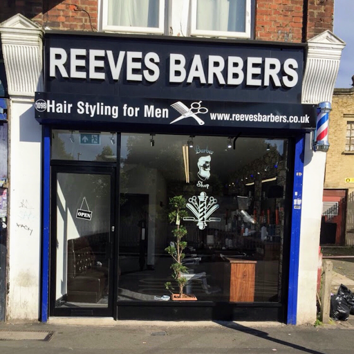 Reeves Barbers logo