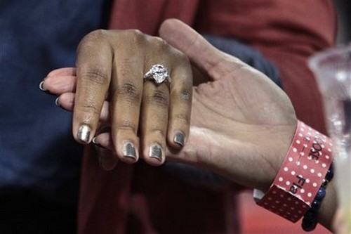LeBron James Gets a Ring for His Queen Proposes in Jordan III8217s