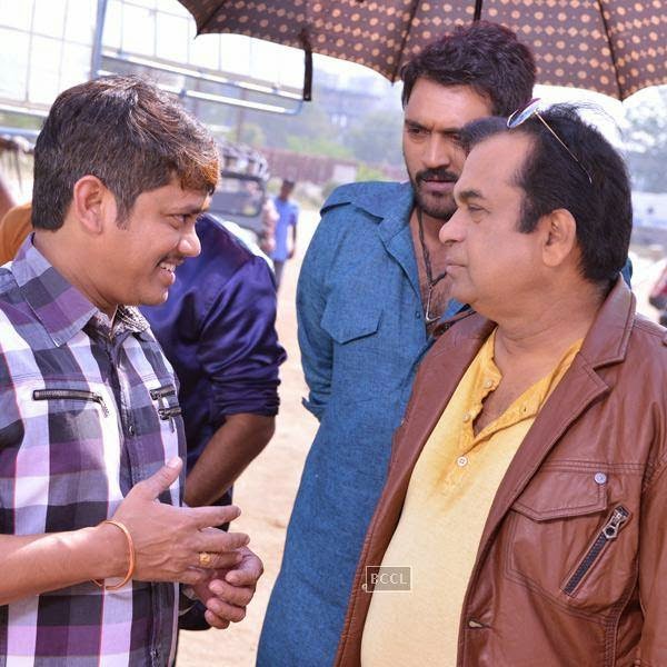 On the sets of Telugu movie Rabhasa. (Pic: Viral Bhayani)