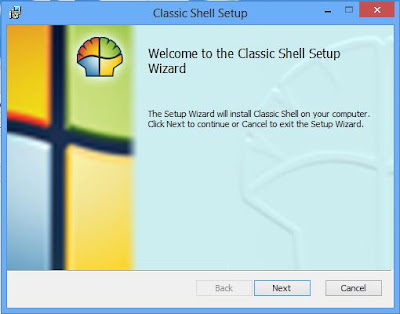 Mostrar botón inicio clásico en Windows 8 con Classic Shell Open Source y ocultar menú de inici metro