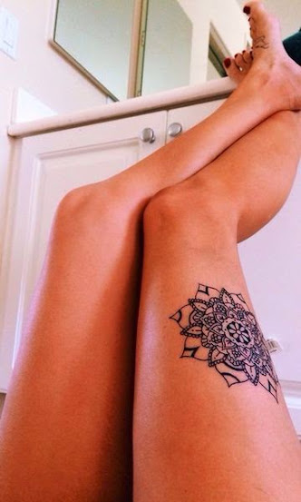 legs tattoo