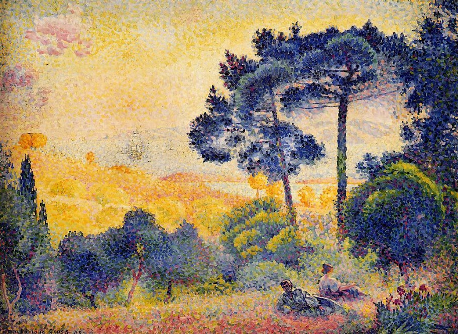Henri-Edmond Cross - Provence Landscape