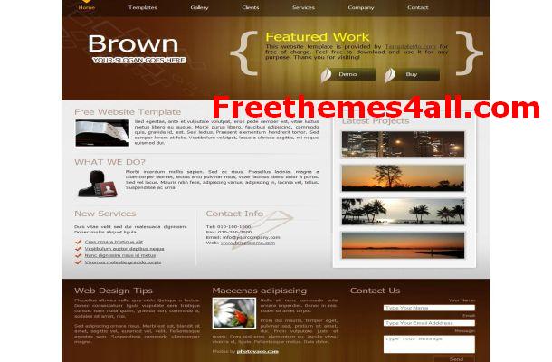 Portfolio Business Free CSS Website Template Portfolio Business Free CSS Website Template