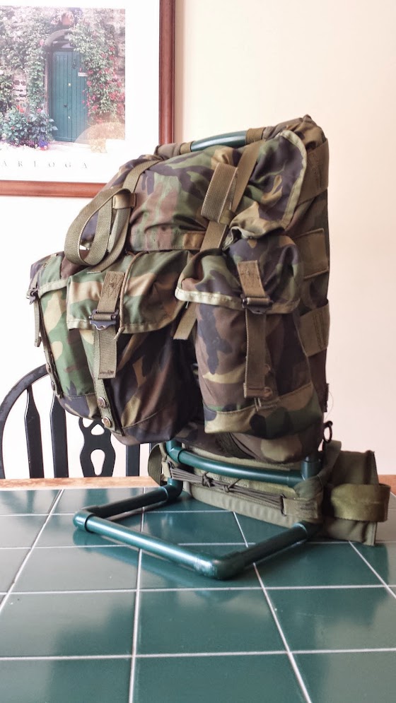 New PVC frame for my Alice Pack | Bushcraft USA Forums