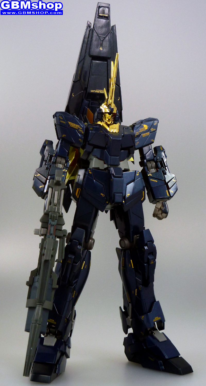 Gundam Fix Figuration METAL COMPOSITE #1011 RX-0 Unicorn Gundam 02 Banshee + Bandai 1/100 MG RX-0[N] Unicorn Gundam 02 Banshee Norn Full Armed Banshee