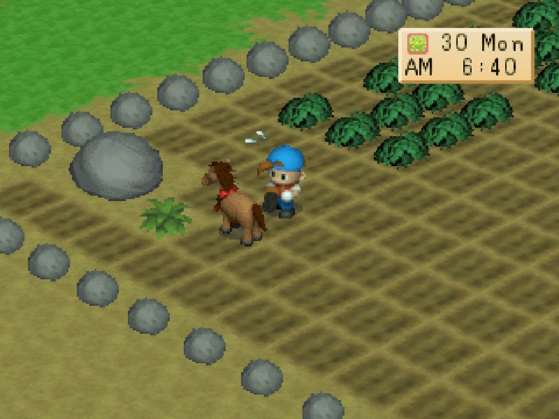 SEJA BEM VINDO À FAZENDA! - HARVEST MOON BACK TO NATURE (PS1) #1 