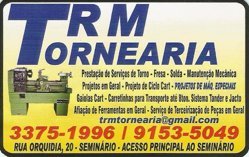 TRM Tornearia projetos de maquinas e serviços gerais, R. Orquídea, 20 - Seminário, Corupá - SC, 89278-000, Brasil, Tornearia, estado Santa Catarina